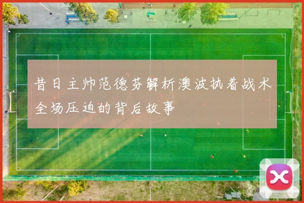 昔日主帅范德芬解析澳波执着战术全场压迫的背后故事